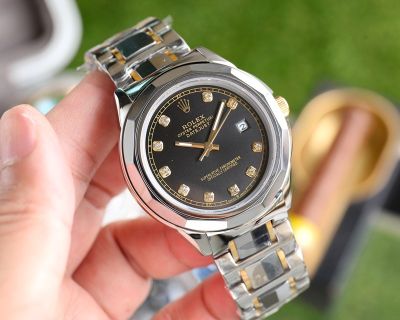 ROLEX 316L Steel Imported Automatic Movement 41MM Black Watch